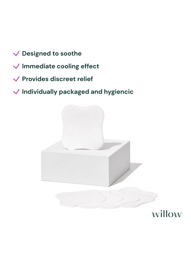 ويلو وسادات جل تبريد للحلمة للرضاعة الطبيعية، عدد 6 وسادات رضاعة مهدئة لتخفيف التهاب الحلمة، وإعادة استخدامها لمدة تصل إلى 24 ساعة واستمتع بتأثير التبريد الفوري - Image 3