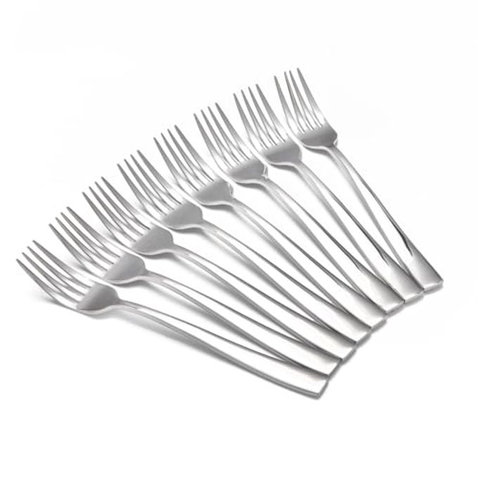 Remoxye 8-Piece Dinner Forks Set, Food Grade Stainless Steel Silverware Fork, Flatware Forks Use for Home, Kitchen, Restaurant, Dishwasher safe 8.1 Inches - Image 4