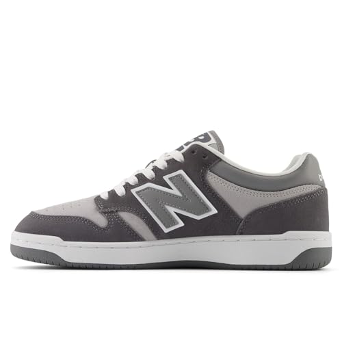New Balance Men's 480 V1 Sneaker, Castlerock/Shadow Grey/Raincloud, 9 - Image 4