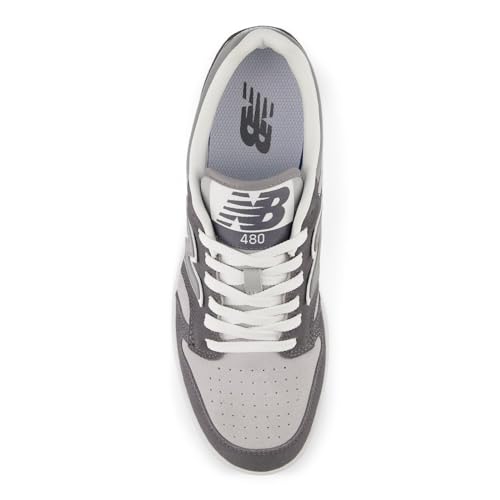 New Balance Men's 480 V1 Sneaker, Castlerock/Shadow Grey/Raincloud, 9 - Image 2