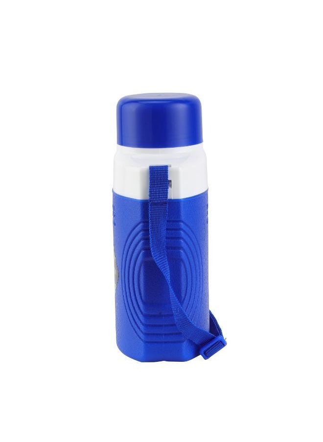 Royalford Royalford 1.2 L Cool Strong Premium Plastic Water Bottle Blue color  - Image 4