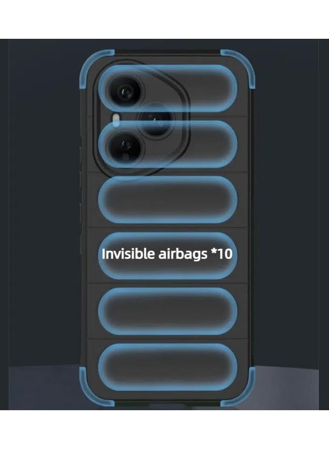 general Case Compatible Honor 400 Pro 5G Built-in Invisible Airbag TPU and Soft Silicone All-Inclusive Drop Protective Case - Image 5
