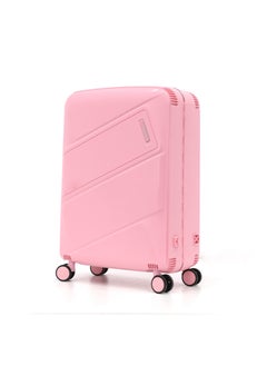 SONADA Hardshell Luggage Trolley Bag 3 Pieces Set,Pink (S-20",M-24",L-28")  - Image 2