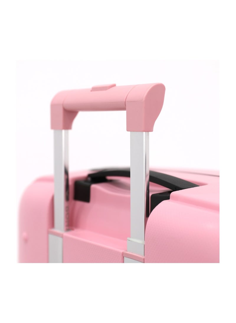 SONADA - طقم حقائب أمتعة بعجلات 3 قطع، وردي (S-20&quot;،M-24&quot;،L-28&quot;) - Image 1