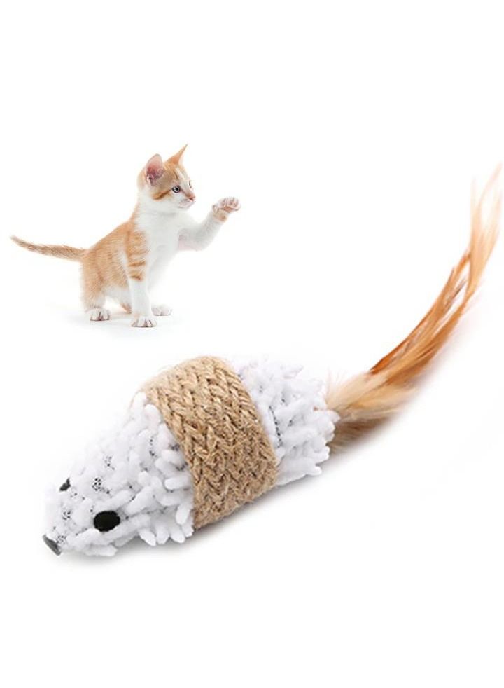 Cat Toy Interactive Mouse Cat Toy Chase Ball Toy for Kittens 2 Piece - Image 2