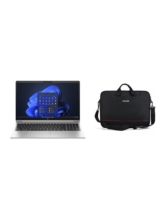 HP EliteBook 840 G10 Laptop With 14 Inch WUXGA (1920x1200) Display,Intel Core i7-1365U Processor/32GB RAM DDR5/512GB SSD/Intel Iris Xe Graphics/Windows 11 Pro+Bag English/Arabic Silver - Image 1