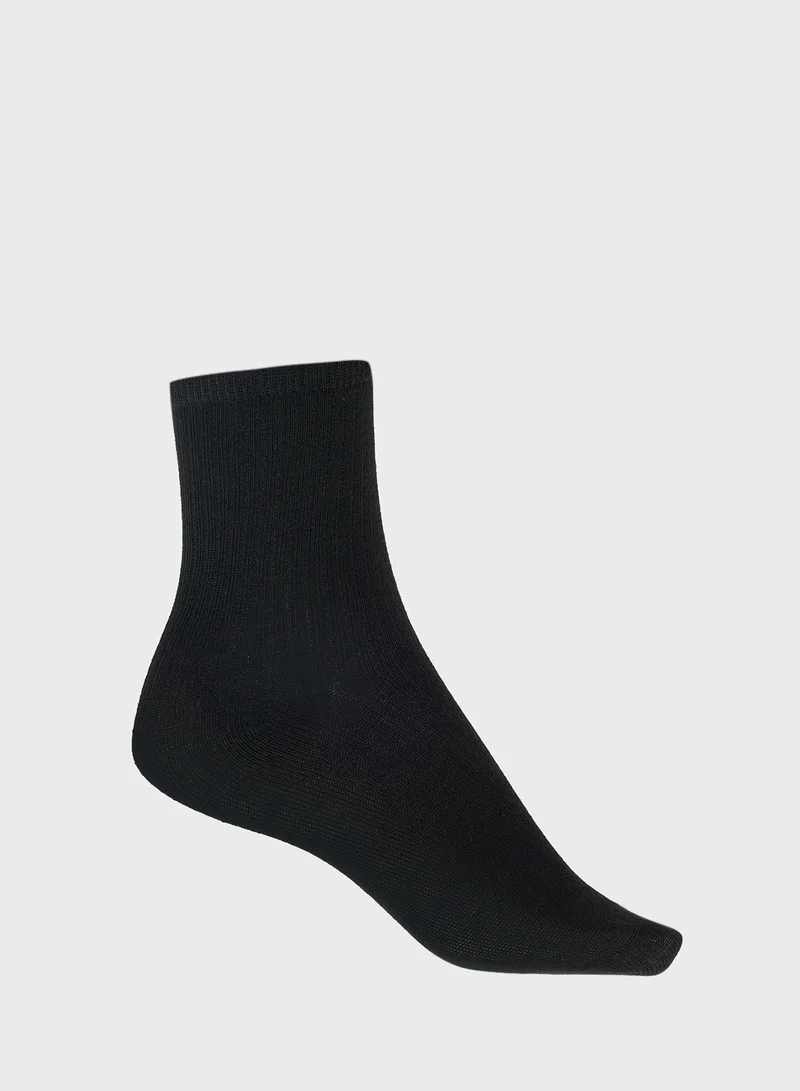 جينجر 3PK Crew Socks