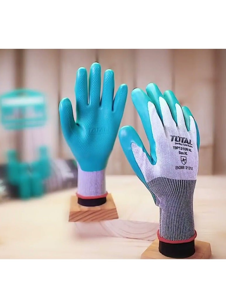 TOTAL TOTAL Latex Gloves XL 12 Pair TSP13106-XL - Image 2