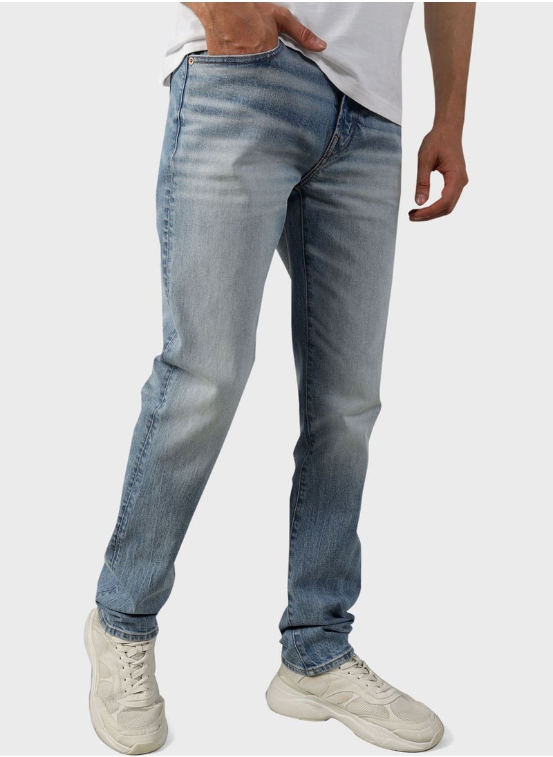 American Eagle - Light Wash Slim Fit Jeans - Image 1