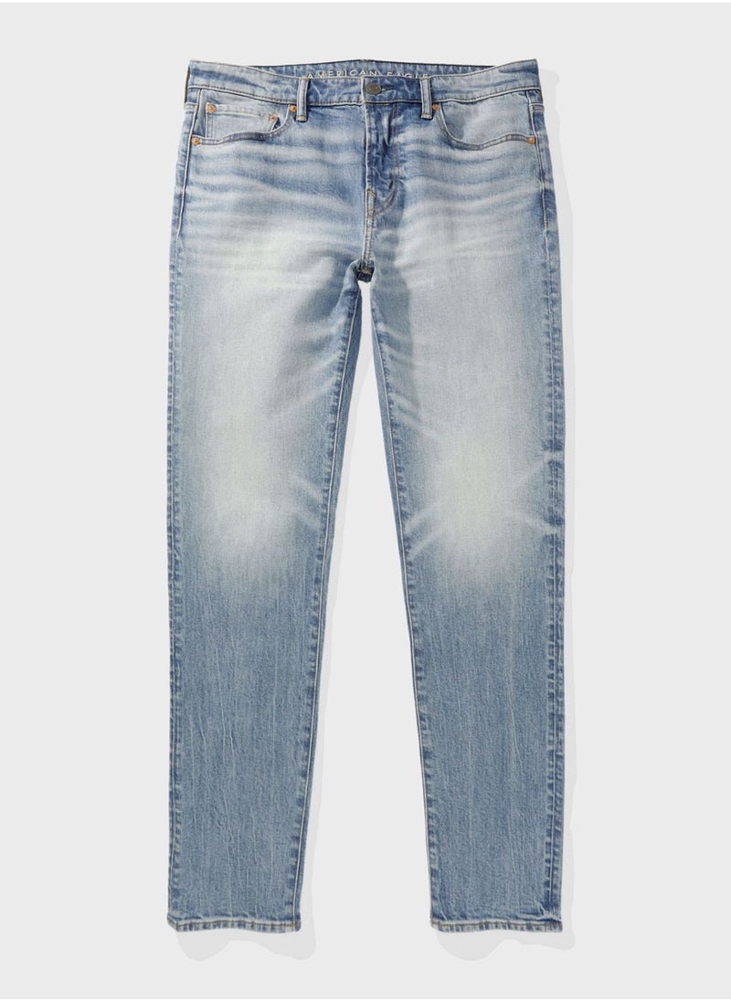 American Eagle - Light Wash Slim Fit Jeans - Image 1