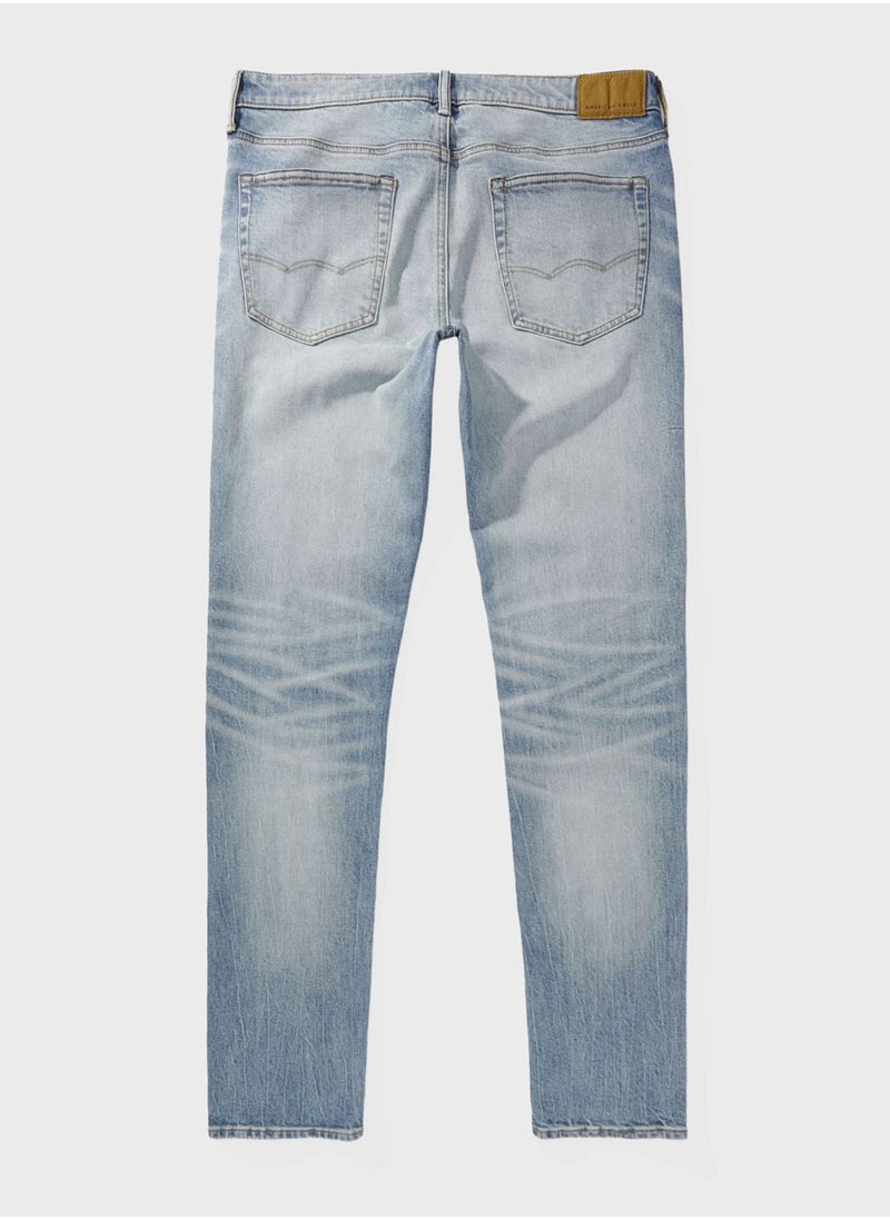 American Eagle - Light Wash Slim Fit Jeans - Image 1