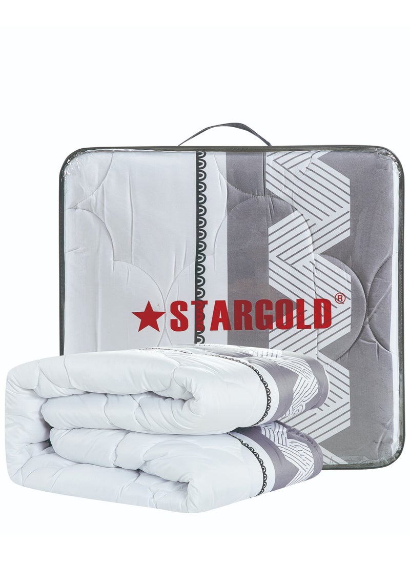 Stargold Super Soft Printed Comforter, 6pcs Set, Microfiber High-Quality Fabric, Stylish and Premium Design, Durable, Ideal For Home Bedroom 240X220CM  - Image 3
