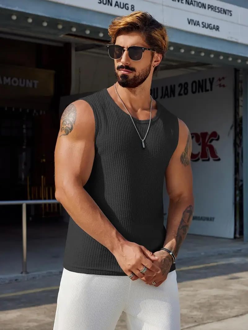 Trillion Tank Top For Men | Vest For Men's (Waffle Knit |Regular Fit) - Image 2