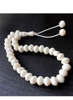 Camel Bone Tasbih  - Perfect For Meditation & Devotion , Handmade Tasbih for Elevated Spiritual Moments , Made Of 100% Pure And Authentic Camel Bone ,Timeless Elegance