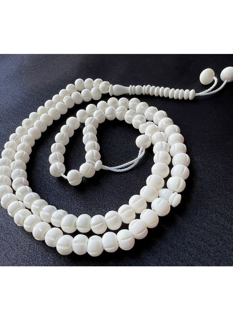 Generic - Camel Bone Tasbih  - Perfect For Meditation & Devotion , Handmade Tasbih for Elevated Spiritual Moments , Made Of 100% Pure And Authentic Camel Bone ,Timeless Elegance - Image 1