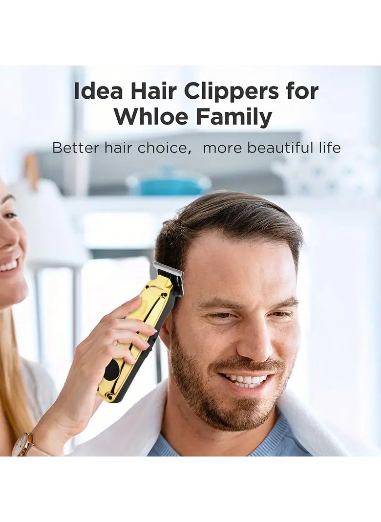 SLIVERS CRIEST 4 in 1 Men's Hair Clipper Trimmer Electric 7 Hair Clipper 2 USB Rechargeable|Shaving|Nose Hair Trim|Craving|Hair Cutting Professional Hair Clippers  - Image 4