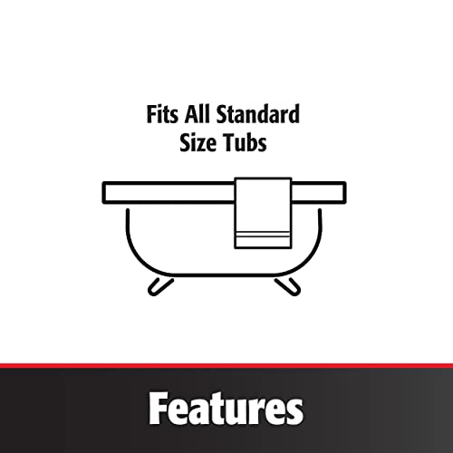 Keeney Plumb Pak K826-11PC Universal Bathtub Drain Two Hole Overflow Face Plate with Screws, Polished Chrome - Image 4