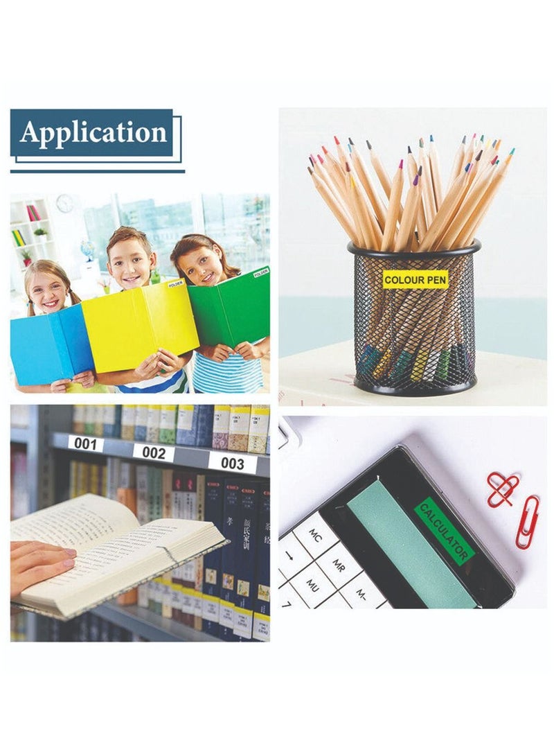 brother Original Brother TZe-121 & TZe-131 - Black on clear Tapes, 8 Meter 2-tapes - Image 2