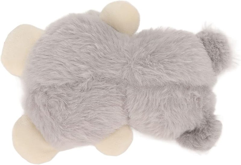 دب رمادي صرير لعبة كلب محشوة لعبة تفاعلية لتنظيف الأسنان لمضغ للكلاب الصغيرة والمتوسطة - Image 5