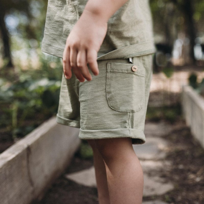 Antebies Green Jersey Shorts  - Image 1