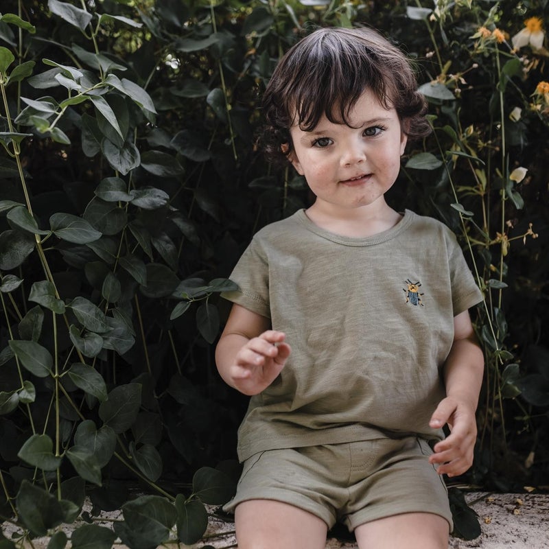 Antebies Green Jersey Shorts  - Image 3