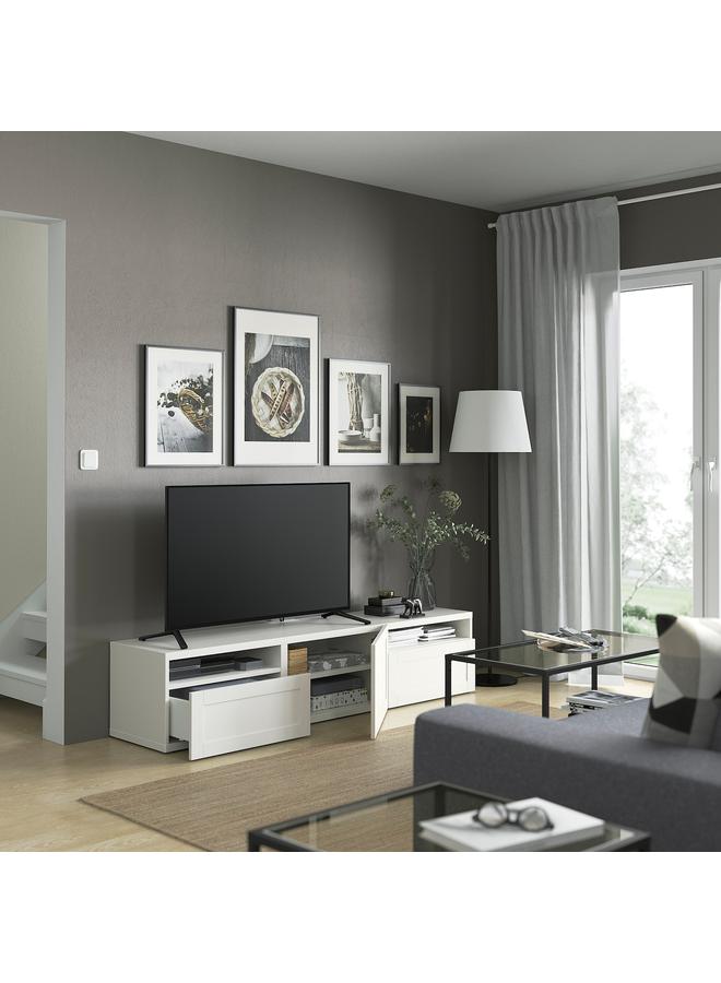 زبون واجهة درج، أبيض، 60×26 سم - Image 3