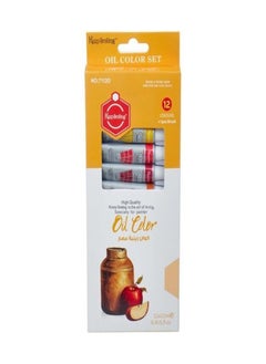Keepsmiling Keep Smiling Oil Color Set - 12 Colors 12 Ml 