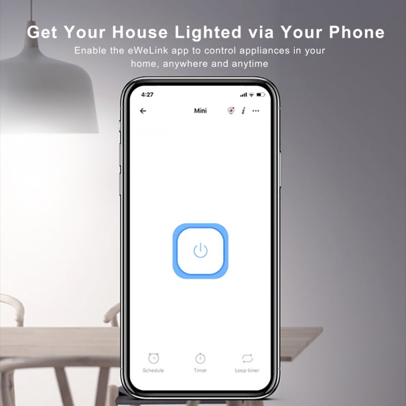 SONOFF 2 Way Smart Switch 2 Pack White Control Home Appliances with App - Voice Command Light Timer Switch for Programmable Rocker Light Switch - Image 4
