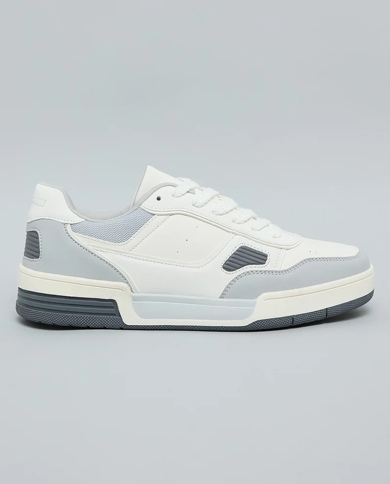 أر أند بي Color Block Lace Up Sneakers