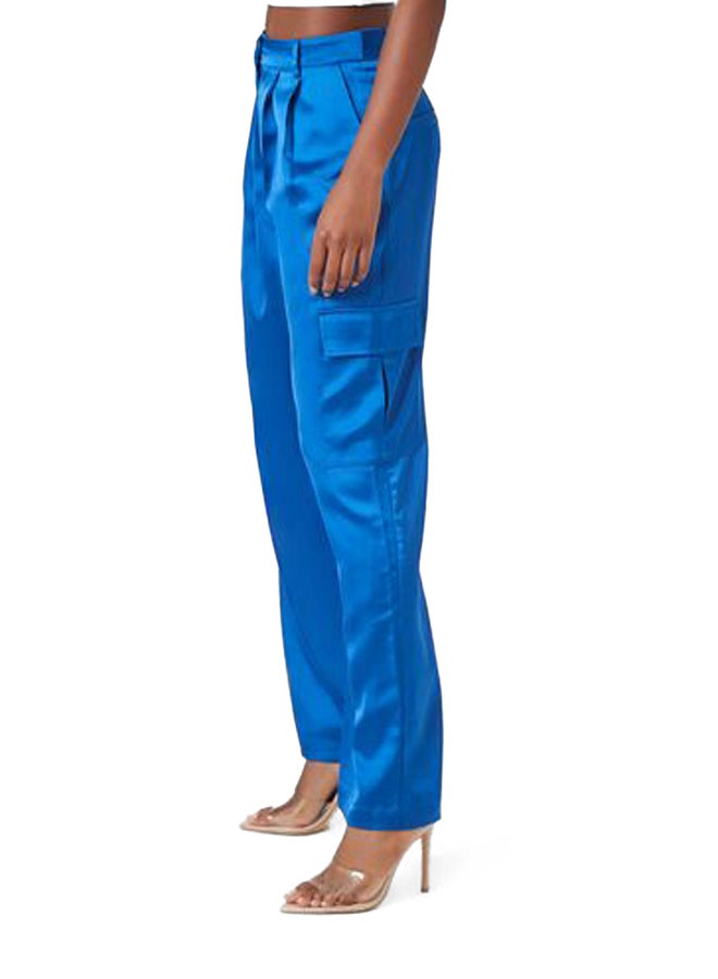 FOREVER 21 Satin Cargo Pants - Image 4