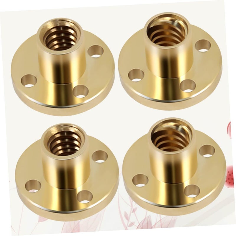 Trapezoidal Nut For 3D Printer T8 Lead Screw 8mm Lead 2mm Pitch 4pcs - Image 4