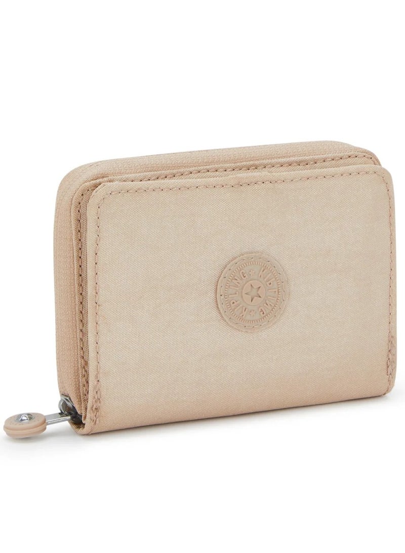 kipling محفظة صغيرة بيج متلألئة من توبس - Image 4