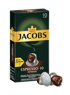 JACOBS espresso 10 intenso - 10 capsules  - Image 1