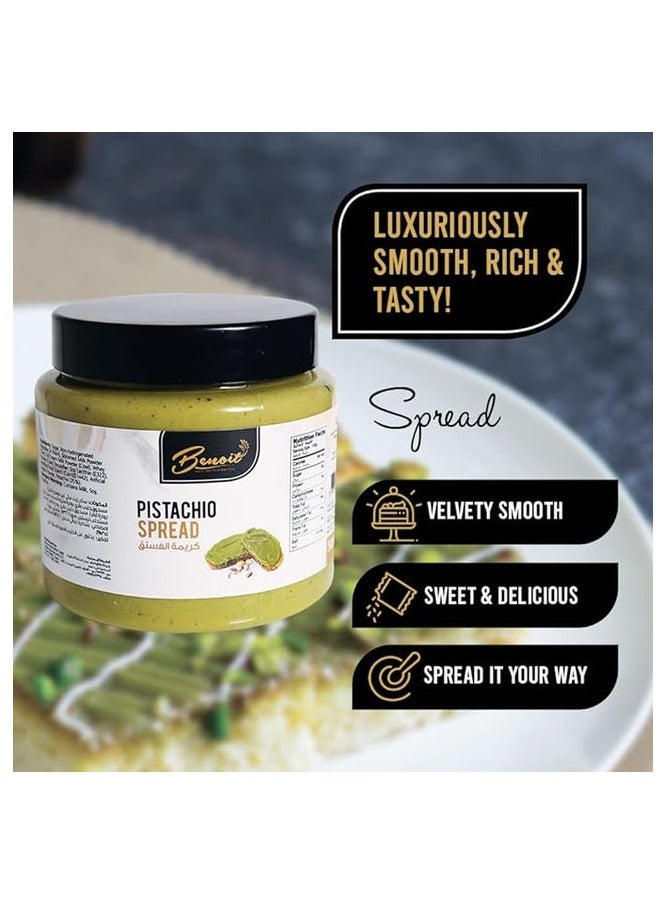 Benoit Pistachio Spread 500g - Image 4