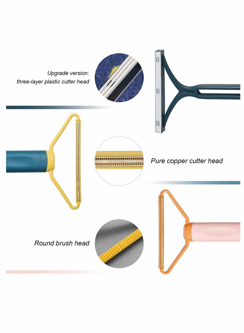 Pet Hair Remover, Lint Roller for Pet Hair, Portable Lint Remover Shaver, Uproot Cleaner Pro Pet Hair, Carpet Scraper, Suitable for Couch, Carpet, Car Mat, Clothes - Image 2