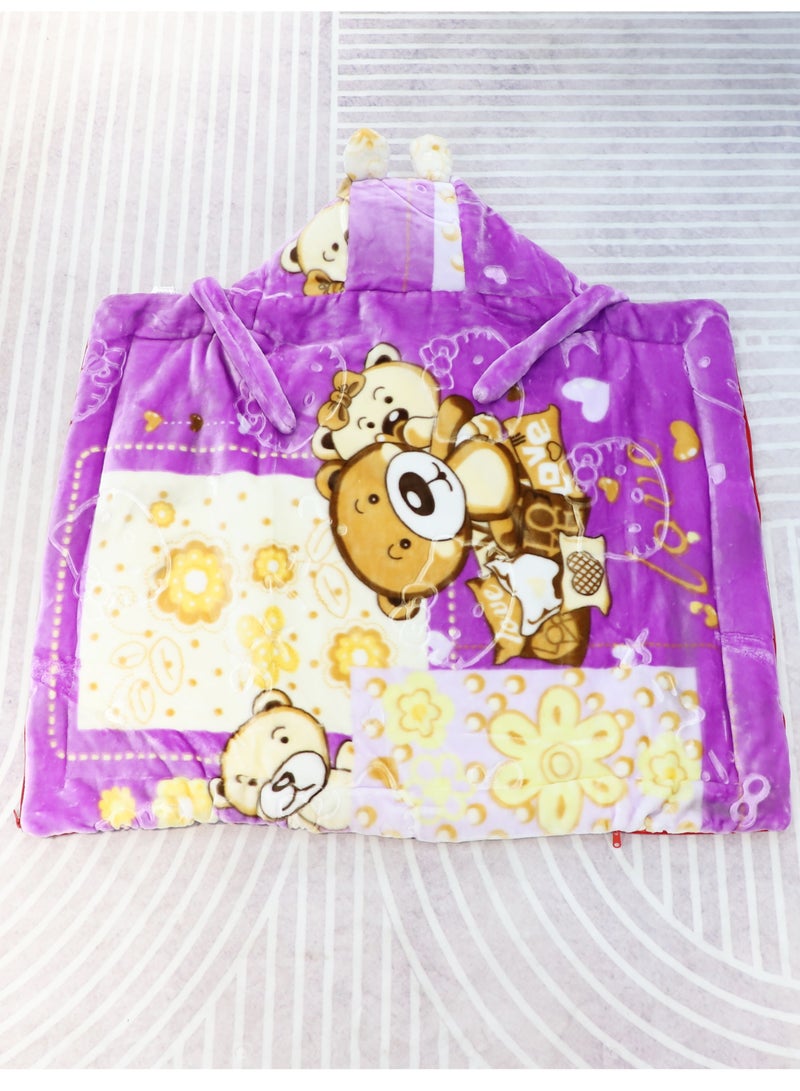 ستارجولد بطانية أطفال رويال سوبر سوفت بطانية جودة أسبانية 95x100 سم - Image 3