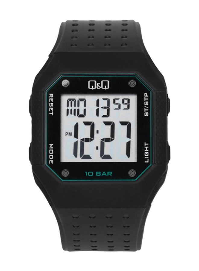 كيو آند كيو ساعة يد من المطاط رقمية M158J004Y - Image 1