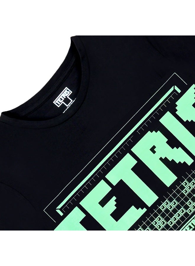 ترو كير تيشيرت قطن % بأكمام قصيرة للأولاد بتصميم تترس - Image 5