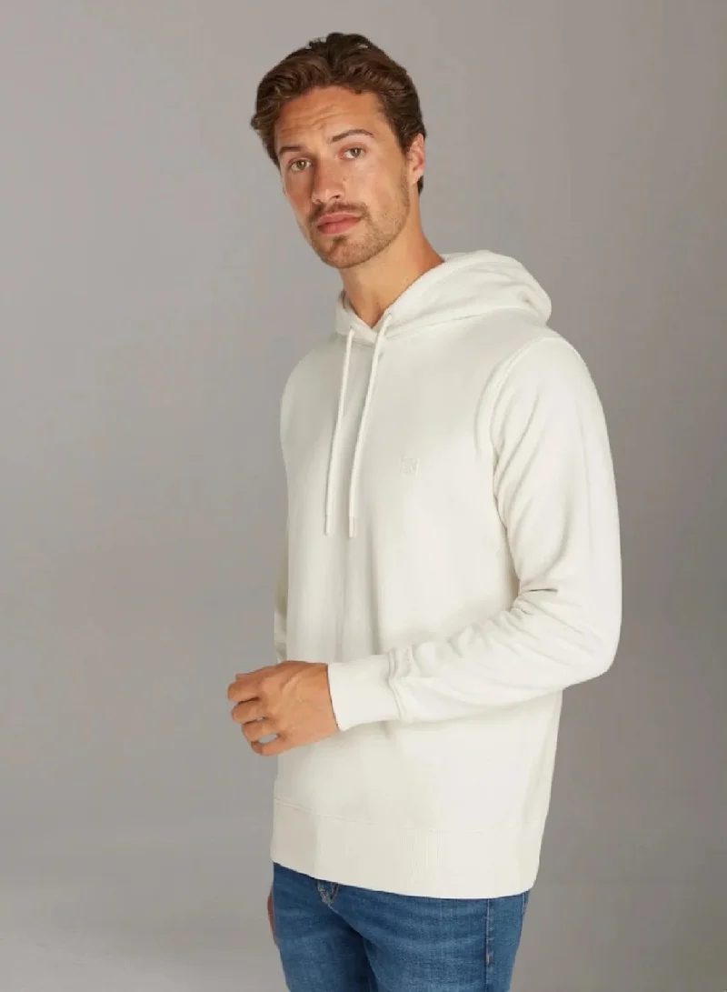 Cotton Terry Badge Hoodie