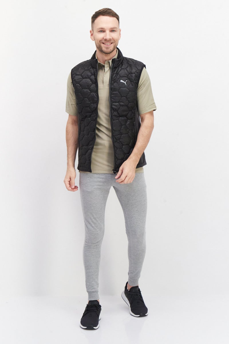 PUMA سترة سترة مبطنة رياضية للرجال من كلاودسبون، سوداء - Image 3