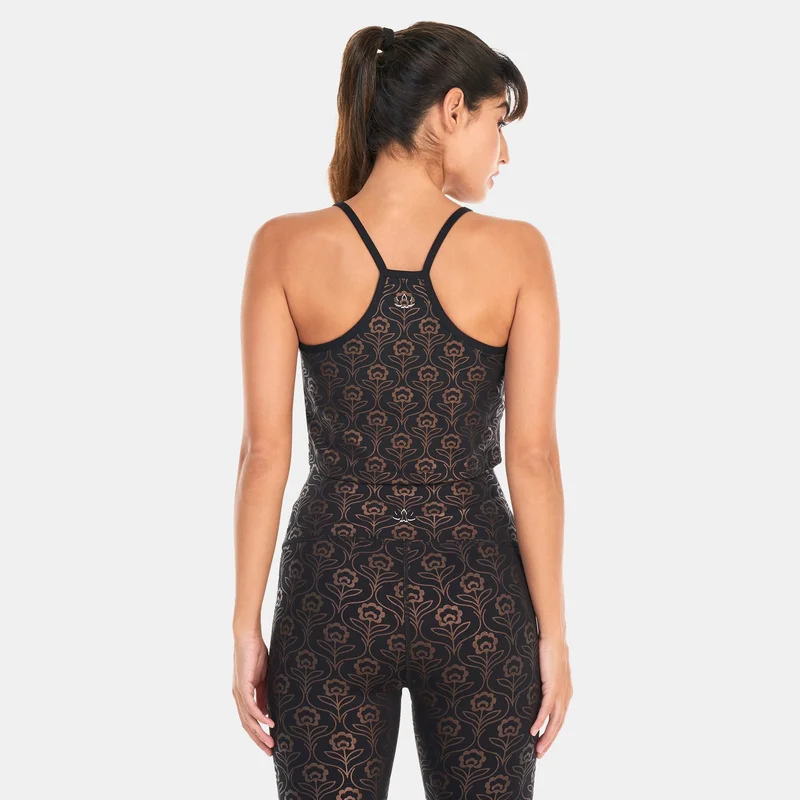 بيوند يوغا تيشيرت باورشاين نو ليميتس كروبد تانك للنساء