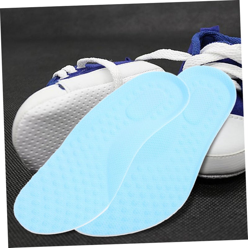4 Pairs Sports Insoles Breathable Soft Flexible Sweat Absorbing For Boys Girls - Image 3