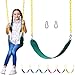 Jungle Gym Kingdom Swing for Outdoor Swing Set  Pack of 1 Swing Seat Replacement Kit with Heavy Duty Chains  Backyard Swingset Playground Accessories for Kids Green - Image 4