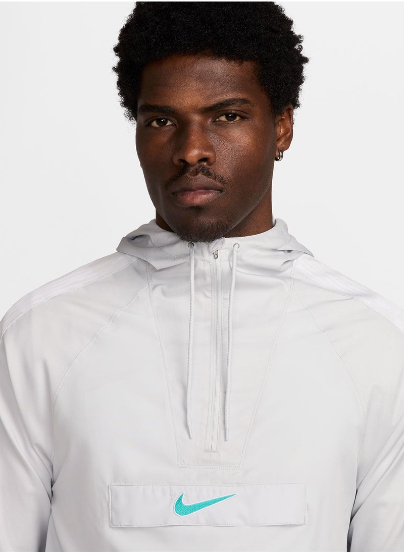 Nike Repel Academy Anorak Hoodie  - Image 3