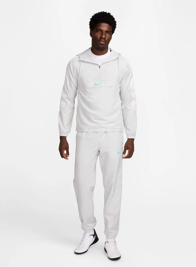Nike photon dust/dynamic turquoise Repel Soccer Anorak Jacket for Men | Best Price UAE