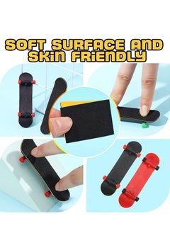SYOSI Fingerboard Foam Grip Tape Black Fingerboard Grip Tape Foam Grip Tape for Fingerboards Adhesive Fingerboard Stickers Non Slip for Fingerboards Skateboard  - Image 3