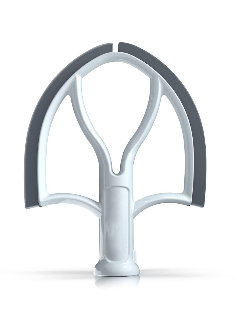5-Quart Flex Edge Beater for KitchenAid Bowl-Lift Stand Mixer, Silicone Edge Kitchen Mixer Attachment, Replacement Beater Accessory for KitchenAid Mixers. - Image 1