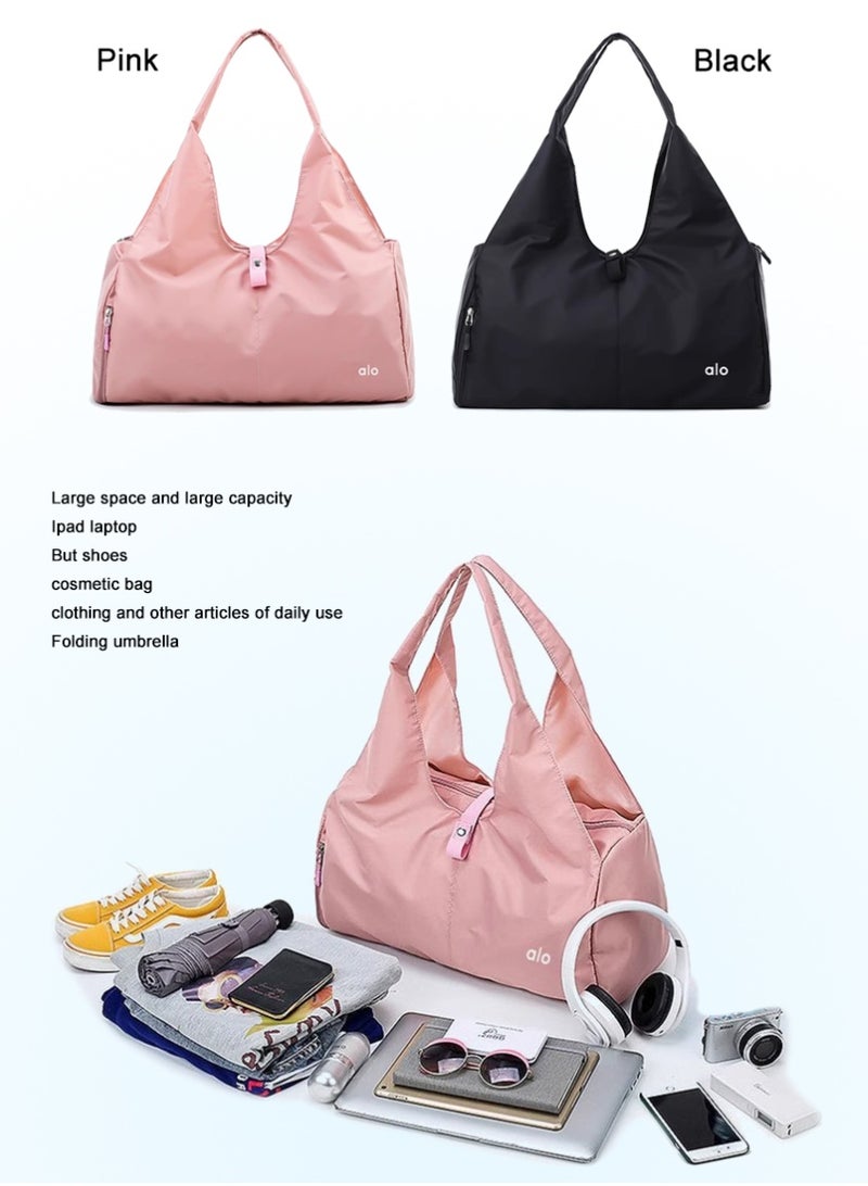 alo Alo yoga fitness sports bag young travel storage large capacity shoulder bag foldable multifunctional. - Image 5