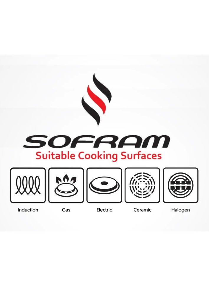 Sofram STANLESS STEEL DEEP SAUCEPAN 16 CM  - Image 4