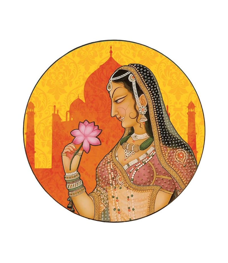 MaatirDesigns Taj Mahal mumtaz Wall Decor Plate - Image 1
